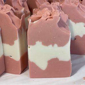 Cold Process Soap: White Rose, set of 2 bars